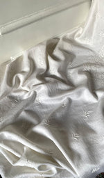 将图像加载到图库查看器中， Women's Lucknowi Handcrafted Chanderi Silk Unstitched Chikankari Kurta and Dupatta Set- HONC0276221