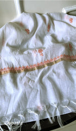 Load image into Gallery viewer, Gulnaz Women&#39;s Lakhnavi Handcrafted Mul Chanderi  Kurta And Dupatta Set - HONC0248428
