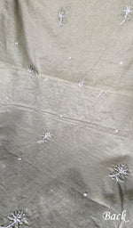 Load image into Gallery viewer, Women's Lakhnavi Handcrafted Chanderi Silk Unstitched Chikankari Full Suit - HONC0354638