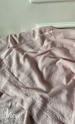 将图像加载到图库查看器中， Women's Lakhnavi Handcrafted Unstitched Chikankari Cotton Kurta Dupatta set - HONC092017