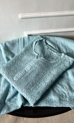 将图像加载到图库查看器中， Women&#39;s Lakhnavi Handcrafted Kota Cotton Semi - Stitched Kurta And Dupatta Set- HONC0314208
