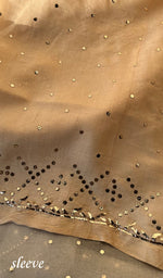 Load image into Gallery viewer, Women&#39;s Lakhnavi Handcrafted Munga Silk Chikankari Kurta And Dupatta Set - HONC0296154

