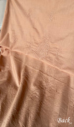 Load image into Gallery viewer, Women's Lakhnavi Handcrafted Cotton Unstitched Kurta And Dupatta Set - HONC0362874
