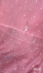Load image into Gallery viewer, Women's Lakhnavi Handcrafted Mul Chanderi Unstitched Chikankari Full Suit Material - HONC0362598