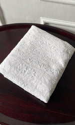 Load image into Gallery viewer, Women&#39;s Lakhnavi Handcrafted Cotton Chikankari Unstitched Kurti Fabric - HON0318055
