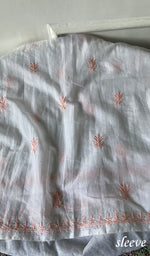 Load image into Gallery viewer, Women's Lakhnavi Handcrafted Mul Chanderi Unstitched Kurta And Dupatta Set - HONC0317073