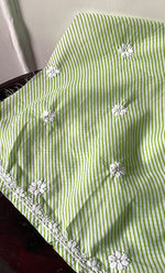 Load image into Gallery viewer, Shumaira Women's Lakhnavi Handcrafted Cotton Chikankari Unstitched Kurti Fabric - HONC0326386