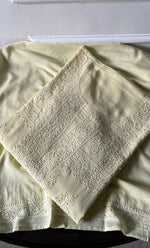 将图像加载到图库查看器中， Women&#39;s Lakhnavi Handcrafted  Cotton Semi -Stitched Kurta And Dupatta Set - HONC0306464
