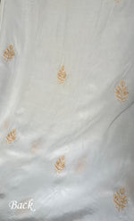 Load image into Gallery viewer, Ashima Women's Lucknowi Handcrafted Muslin Chikankari Unstitched Suit Material - HONC0243934