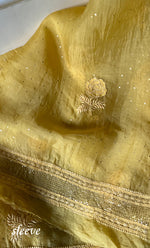 Load image into Gallery viewer, Afeera Women&#39;s Lakhnavi Handcrafted Pure Organza Chikankari Unstitched Kurta And Dupatta Set- HONC0302218
