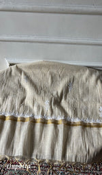 将图像加载到图库查看器中， Women's Lakhnavi Handcrafted Tissue Chanderi Unstitched Chikankari Kurta And Dupatta Set - HONC0347705