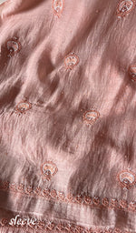 Load image into Gallery viewer, Women&#39;s Lakhnavi Handcrafted Mul Chanderi Kurta And Dupatta Set - HONC0295613
