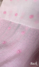 Load image into Gallery viewer, Women's Lakhnavi Handcrafted Mul Chanderi Unstitched Kurta And Dupatta Set - HONC0317226