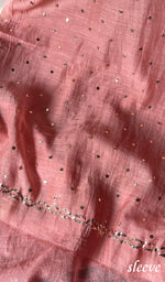 Load image into Gallery viewer, Women&#39;s Lakhnavi Handcrafted Mul Chanderi Unstitched Kurta And Dupatta Set - HONC0242006
