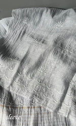 将图像加载到图库查看器中， Women&#39;s Lakhnavi Handcrafted Mul Chanderi Kurta And Dupatta Set - HONC0296494
