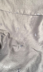 Load image into Gallery viewer, Women's Lucknowi Handcrafted Chanderi Silk Chikankari Full Suit Material - HONC0322745