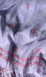将图像加载到图库查看器中， Women's Lakhnavi Handcrafted Mul Chanderi Unstitched Kurta And Dupatta Set- HONC0280892