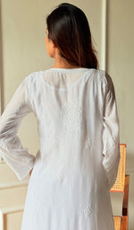 将图像加载到图库查看器中， Women&#39;s Lucknowi Handcrafted Cotton Angrakha - HONC0296959
