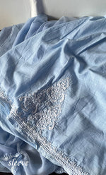 Load image into Gallery viewer, Women's Lakhnavi Handcrafted Unstitched Cotton Chikankari Suit Material - HONC0317010
