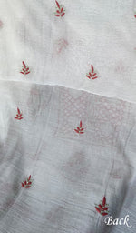Load image into Gallery viewer, Rashi Women's Lakhnavi Handcrafted Mul Chanderi Unstitched Kurta And Dupatta Set - HONC0355685