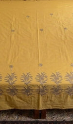 Load image into Gallery viewer, Lakhnavi Handcrafted Cotton Chikankari Bedsheet Set - HONC0379410