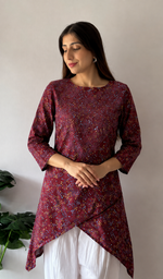 Cotton Chikankari Stitched Kurti Nc5077