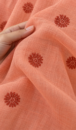 Women's Lucknowi Handcrafted Cotton Chikankari Dupatta - HONC0306245