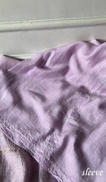 Load image into Gallery viewer, Women's Lakhnavi Handcrafted Chanderi Silk Unstitched Chikankari Full Suit - HONC0345270