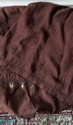 Load image into Gallery viewer, Women's Lakhnavi Handcrafted Mul Chanderi Unstitched Chikankari Full Suit - HONC0374166
