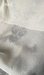 将图像加载到图库查看器中， Women's Lakhnavi Handcrafted Unstitchd Mul Chanderi Kurta And Dupatta Set - HONC0330024