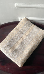 Load image into Gallery viewer, Lucknowi Handcrafted Munga Silk Chikankari Unstitched Unisex Kurta Fabric - HONC0320842