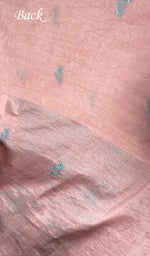 将图像加载到图库查看器中， Women's Lakhnavi Handcrafted Mul Chanderi Unstitched Chikankari Full Suit Material - HONC0319508