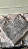 Hiba Women's Lakhnavi Handcrafted Unstitched Cotton Chikankari Suit Material - HONC0348836