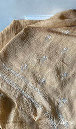 Load image into Gallery viewer, Aseel Women's Lakhnavi Handcrafted MUl Chanderi Unstitched Chikankari Full Suit - HONC0342157