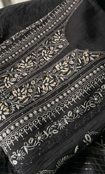 Load image into Gallery viewer, Women's Lakhnavi Handcrafted Mul Chanderi Semi - Stitched Kurta And Dupatta Set - HONC0157508