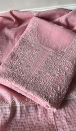 Load image into Gallery viewer, Women&#39;s Lakhnavi Handcrafted Mul Chanderi Kurta And Dupatta Set - HONC0279326
