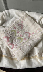 Load image into Gallery viewer, Women&#39;s Lakhnavi Handcrafted Mul Chanderi Unstitched Kurta And Dupatta Set- HONC0307467

