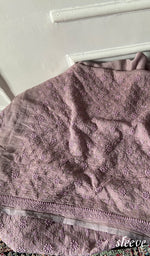 Load image into Gallery viewer, Women's Lakhnavi Handcrafted Mul Chanderi Unstitched Kurta And Dupatta Set - HONC0320358