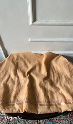 将图像加载到图库查看器中， Women's Lakhnavi Handcrafted Mul Chanderi Unstitched Chikankari Full Suit - HONC0343187