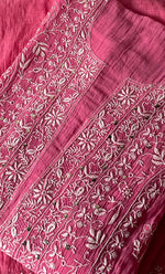 将图像加载到图库查看器中， Women&#39;s Lakhnavi Handcrafted Mul Chanderi Semi - Stitched Kurta And Dupatta Set - HONC0282431
