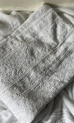 Load image into Gallery viewer, Women&#39;s Lucknowi Handcrafted Viscose Georgette Chikankari Anarkali and Dupatta Set- HONC0303284

