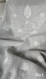 Load image into Gallery viewer, Women's Lakhnavi Handcrafted Unstitched Cotton Chikankari Suit Material - HONC0348582