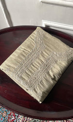 Load image into Gallery viewer, Lucknowi Handcrafted Cotton Chikankari Unstitched Men&#39;s Kurta Fabric - HONC0306857
