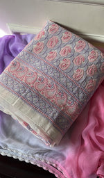 Load image into Gallery viewer, Women&#39;s Lakhnavi Handcrafted Cotton Chikankari Suit Material - HONC0291804
