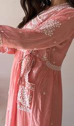 Load image into Gallery viewer, Fawziya Women's Lucknowi Handcrafted Cotton Angrakha - HONC0380461