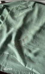 Load image into Gallery viewer, Women's Lucknowi Handcrafted Viscose Georgette Unstitched Chikankari Suit Material - HONC0336848