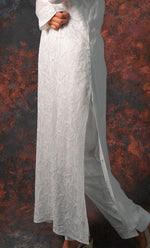 将图像加载到图库查看器中， Women&#39;s Lakhnavi Handcrafted Viscose Georgette Chikankari Kurti - HONC0327258
