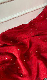 Load image into Gallery viewer, Women's Lakhnavi Handcrafted Mul Chanderi Unstitched Chikankari Full Suit - HONC0362593
