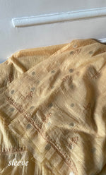 Load image into Gallery viewer, Women's Lakhnavi Handcrafted Mul Chanderi Unstitched Chikankari Full Suit Material - HONC0316860