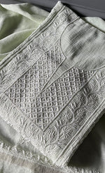将图像加载到图库查看器中， Women&#39;s Lakhnavi Handcrafted Maheshwari Mul Chanderi Semi - Stitched Kurta And Dupatta Set - HONC0286669
